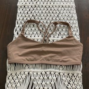 Lululemon criss cross back sports bra